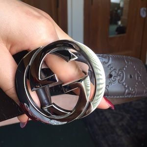 AUTHENTIC LEATHER GUCCI BELT